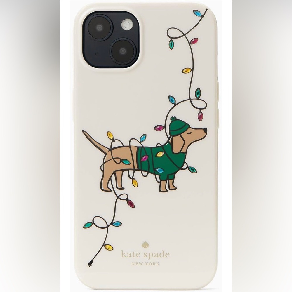 Kate Spade Claude Resin iPhone 13 Pro Max Case White